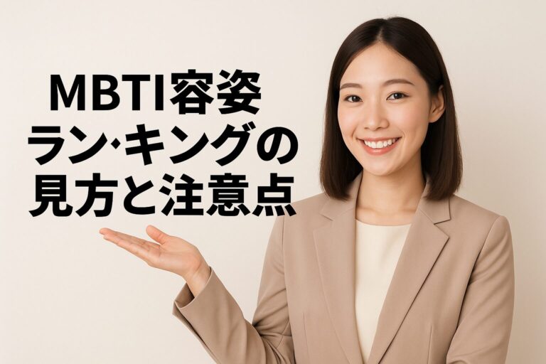 MBTI容姿ランキングTOP5|タイプ別の外見・雰囲気・印象の違いを徹底解説 - shiroblog